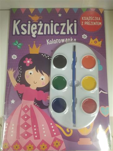 KSIĘŻNICZKI KOLOROWANKA