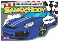KOLOROWANKI DLA CHŁOPCÓW. SAMOCHODY