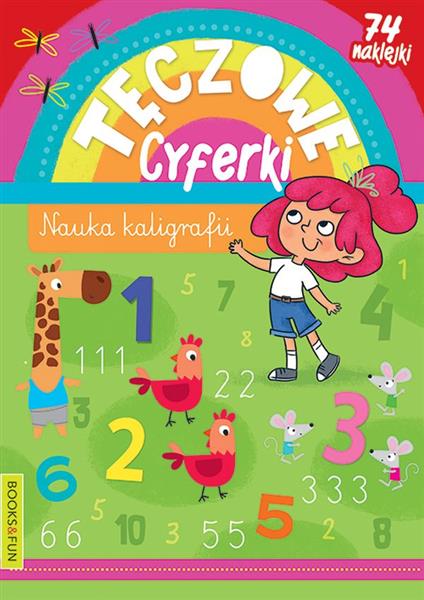 TĘCZOWE CYFERKI
