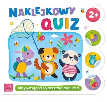 NAKLEJKOWY QUIZ 2 . AKTYWIZUJĄCA KSIĄŻECZKA MALUCH