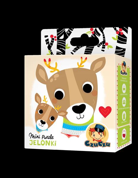 MINI PUZZLE CZU CZU. JELONKI