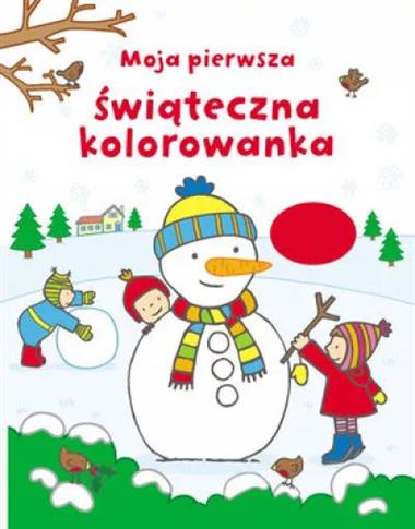 Moja pierwsza świąteczna kolorowanka