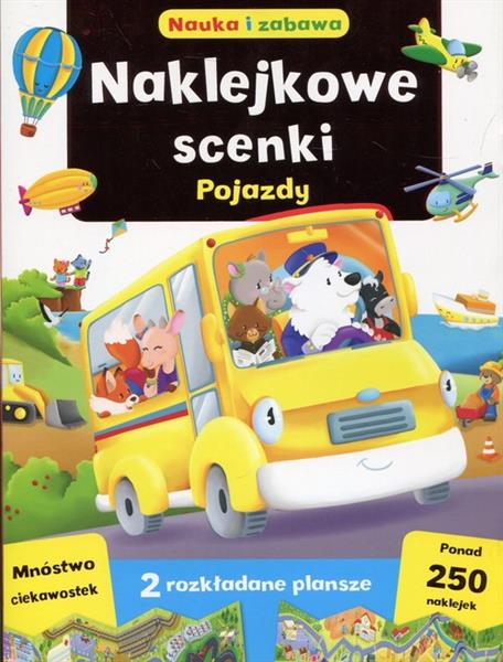 NAKLEJKOWE SCENKI. POJAZDY