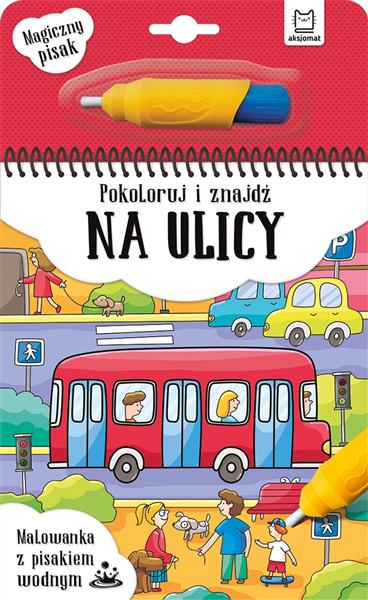 MALOWANKA Z PISAKIEM WODNYM. POKOLORUJ I ZNAJDŹ NA
