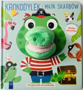 Krokodylek i mapa skarbów. Przyjaciele do poduszki