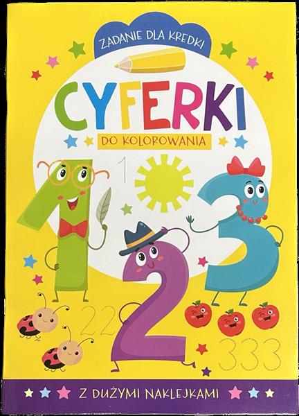 Cyferki do kolorowania