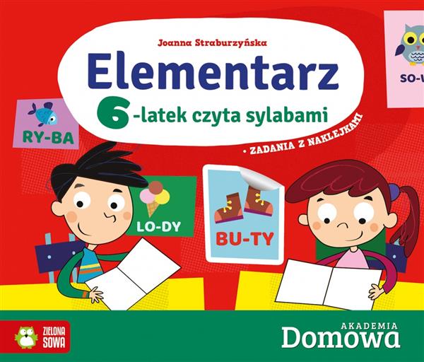 ELEMENTARZ. 6-LATEK CZYTA SYLABAMI