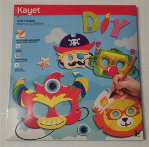 MASKI KAYET DO DEKORACJI - WYKONYWANIE NAKLEJEK