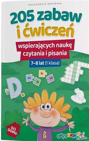 205 zabaw i ćwiczeń wspierających naukę czytania