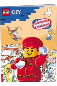 LEGO CITY. KOLOROWANKA Z NAKLEJKAMI