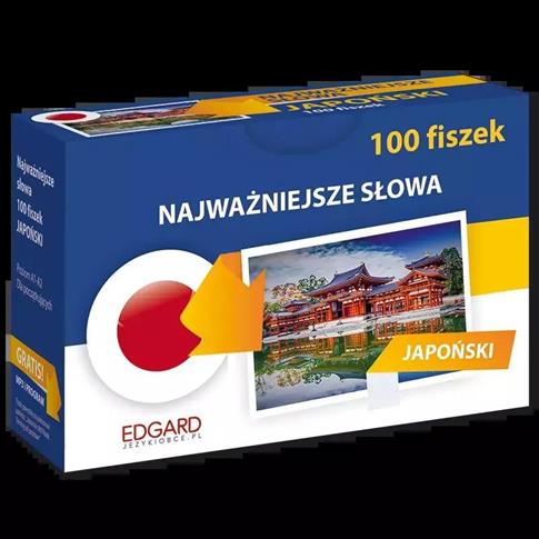 JAPOŃSKI. NAJWAŻNIEJSZE SŁOWA. 100 FISZEK