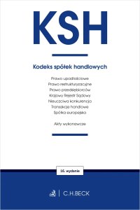 KSH. Kodeks spółek handlowych oraz ustawy towarzyszące wyd. 2026