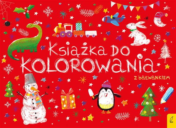 KSIĄŻKA DO KOLOROWANIA Z BAŁWANKIEM
