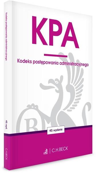 KPA. Kodeks postępowania administracyjnego