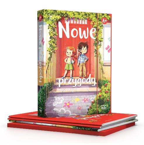 PAKIET: NOWE PRZYGODY OLKA I ADY. CZTEROLATEK A+..