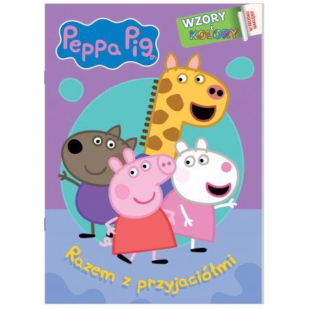 Razem z przyjaciółmi. Świnka Peppa. Wzory i Kolory