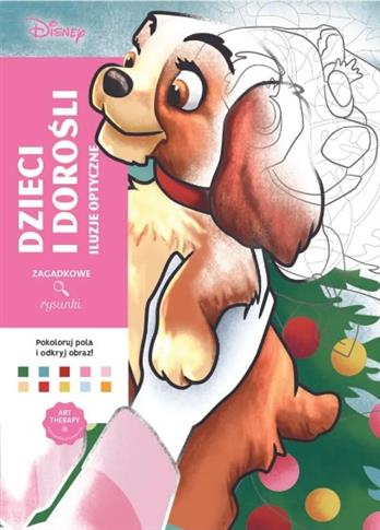 ART THERAPHY. DISNEY. DZIECI I DOROŚLI