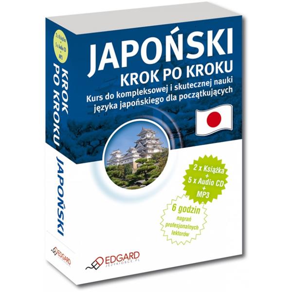 PAKIET. JAPOŃSKI. KROK PO KROKU. KSIĄŻKI + CD + MP