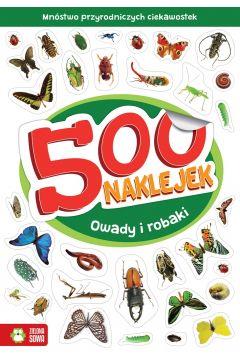 500 NAKLEJEK. OWADY I ROBAKI
