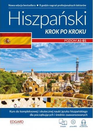 HISZPAŃSKI. KROK PO KROKU. POZIOM A1-B1
