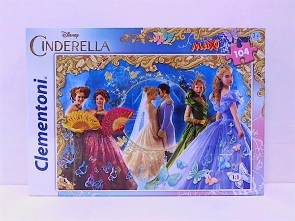 PUZZLE MAXI 104 ELEMENTY. CINDERELLA MOVIE