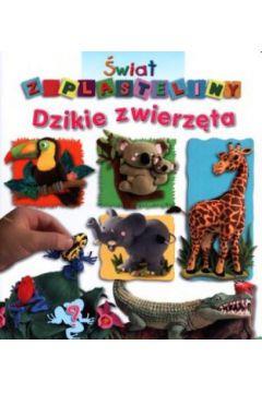 Dzikie zwierzęta. Książeczka z naklejkami