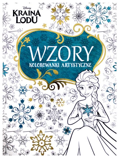 KOLOROWANKI ARTYSTYCZNE. KRAINA LODU. WZORYKOLOROW