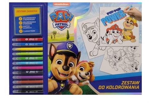 ZESTAW DO KOLOROWANIA PSI PATROL