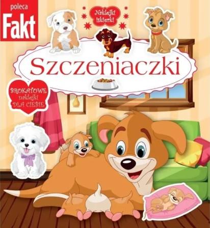 SZCZENIACZKI. NAKLEJKI ISKIERKI