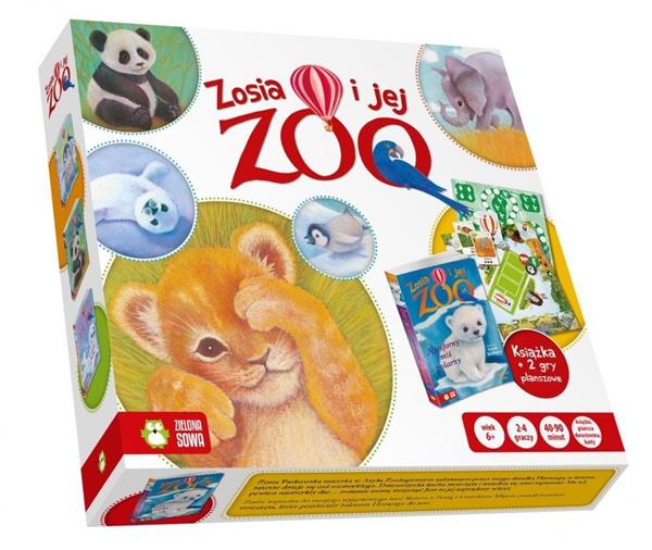 KSIĄŻKA Z GRĄ. ZOSIA I JEJ ZOO NOWE
