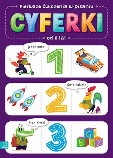 PIERWSZE ĆWICZENIA W LICZENIU CYFERKI OD 6 LAT