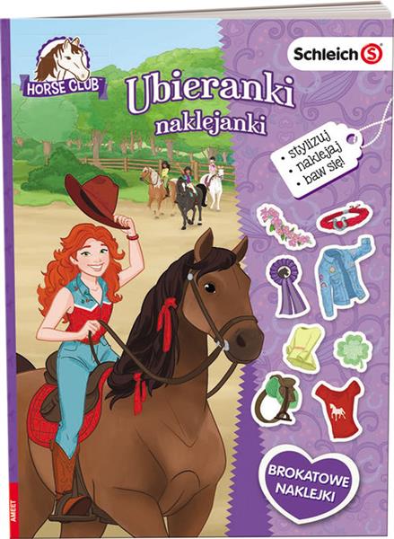 HORSE CLUB. UBIERANKI, NAKLEJANKI