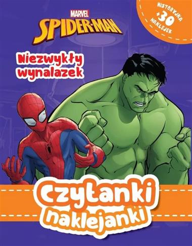 czytanki naklejanki spider man