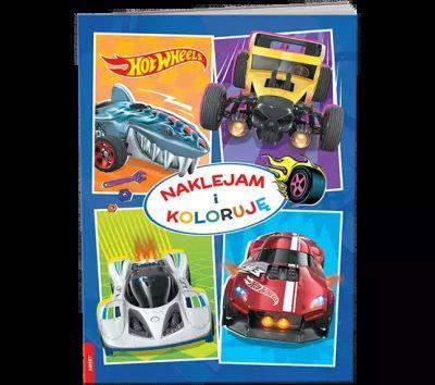 HOT WHEELS. NAKLEJAM I KOLORUJĘ