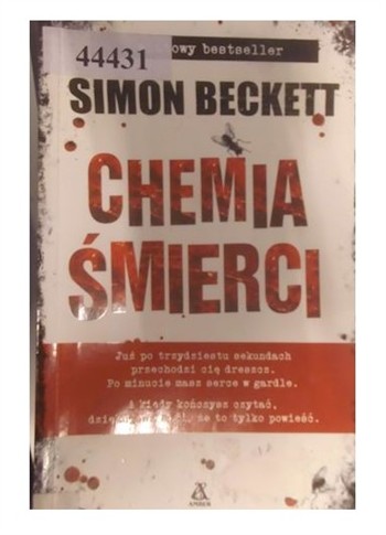 CHEMIA ŚMIERCI - SIMON BECKETT