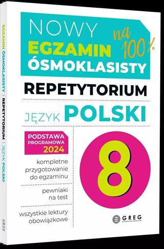 Egzamin ósmoklasisty - język polski. Repetytorium