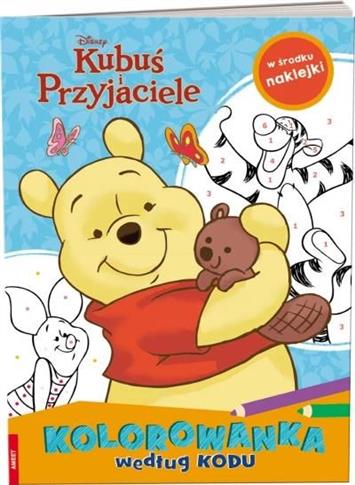 Kubuś i Przyjaciele. Kolorowanka według kodu
