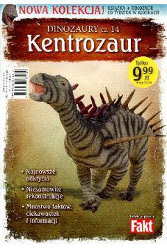 KENTROZAUR. DINOZAURY CZ.14. KSIĄŻKA + FIGURKA