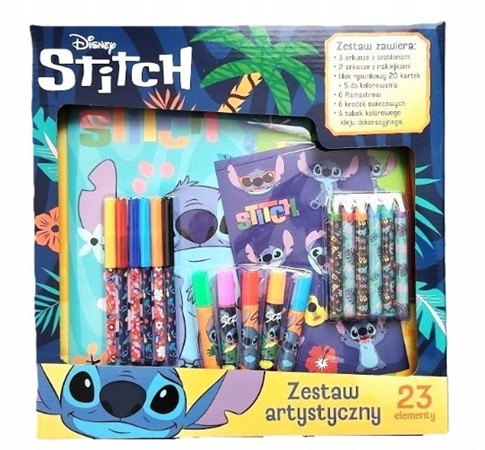 FLAMASTRY LILO I STITCH ST. MAJEWSKI 23 SZT. ZESTA
