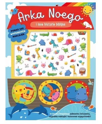 ARKA NOEGO. PONAD 100 WYPUKŁYCH NAKLEJEK