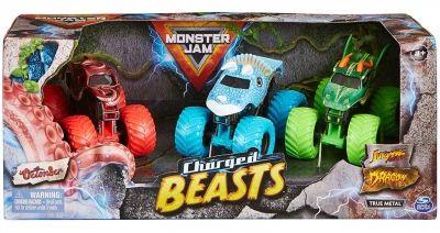 Monster Jam Beasts - zestaw 3 pojazdów