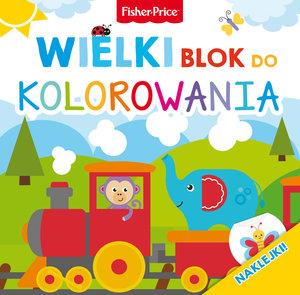FISHER PRICE WIELKI BLOK DO KOLOROWANIA