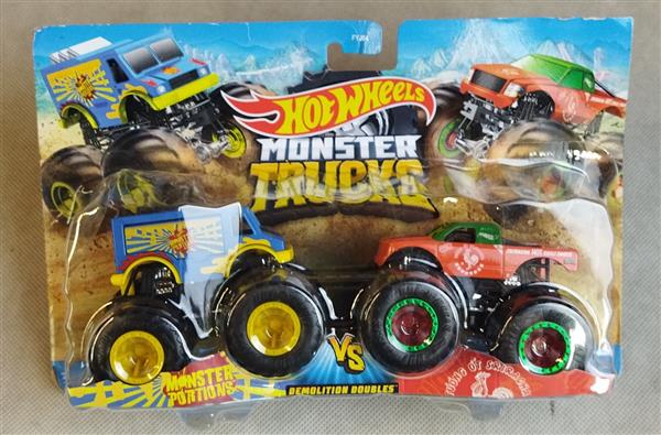 AUTKA HOT WHEELS MONSTER TRUCKS MATTEL