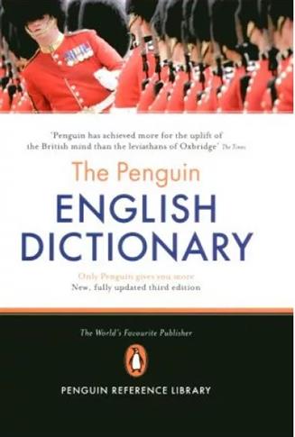 THE PENGUIN ENGLISH DICTIONARY