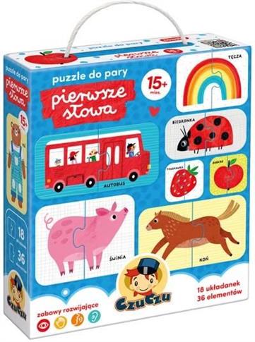 PUZZLE CZUCZU DO PARY. PIERWSZE SŁOWA