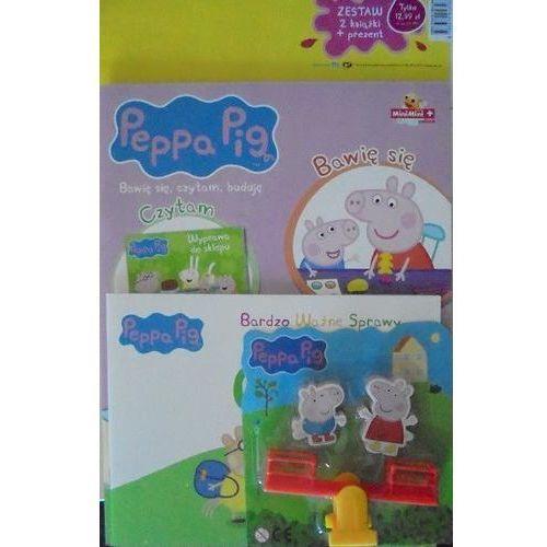 SWINKA PEPPA ZESTAW 2 KSIAZKI +PREZENT
