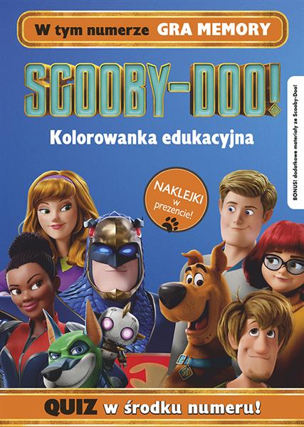 SCOOBY-DOO! KOLOROWANKA