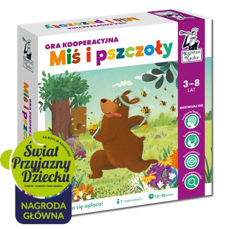 Kapitan Nauka, gra kooperacyjna Miś i pszczoły