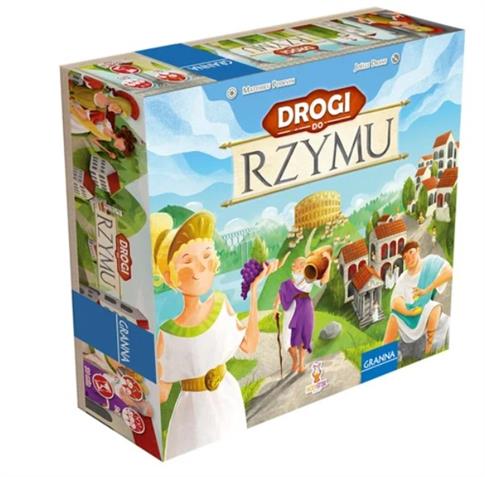 DROGI DO RZYMU, GRA PLANSZOWA, GRANNA