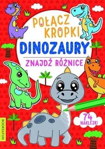 POŁĄCZ KROPKI. DINOZAURY